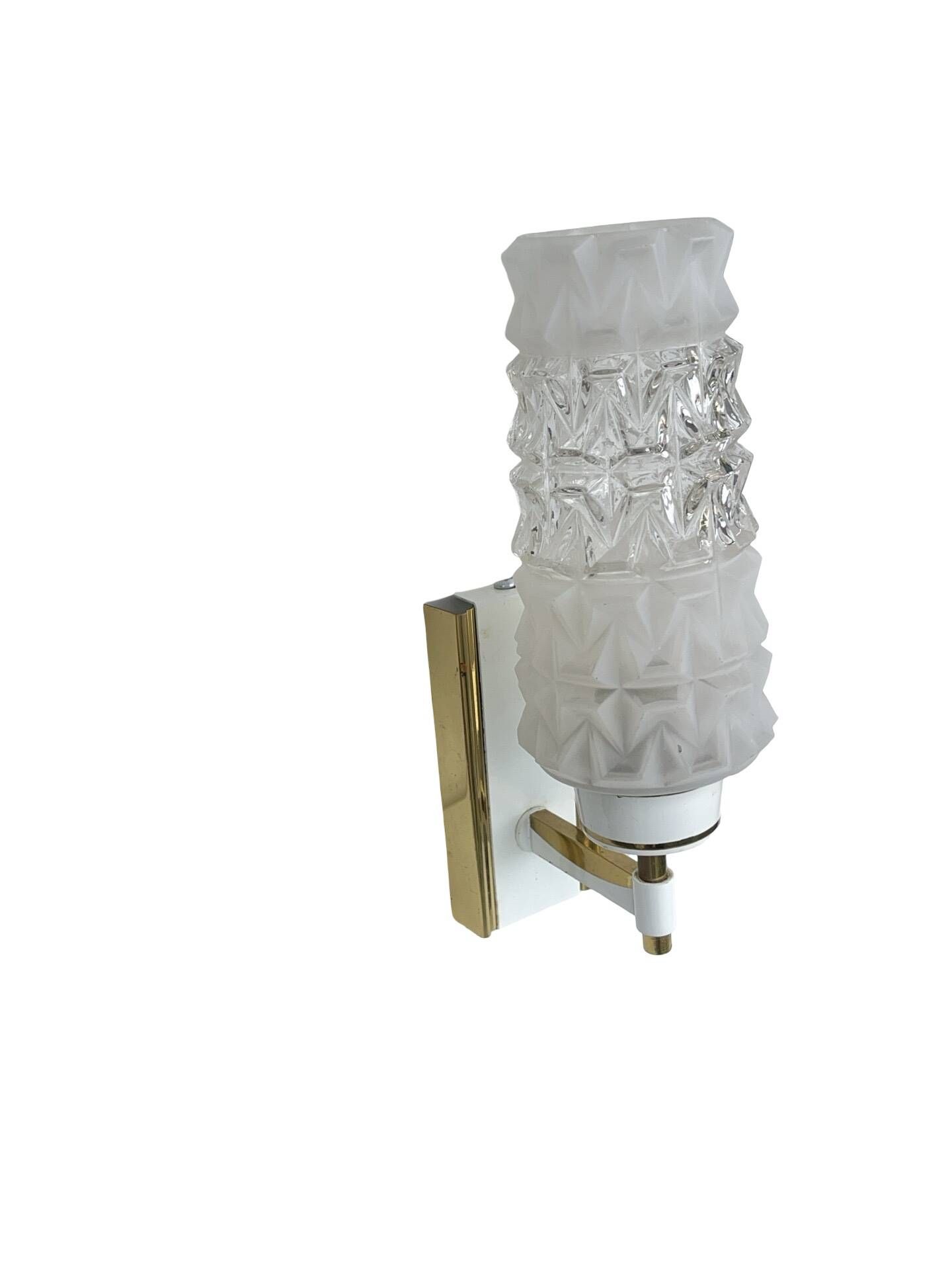 Vintage Hollywood Regency wall lamp, Germany, Sölken Leuchten, 1970s.