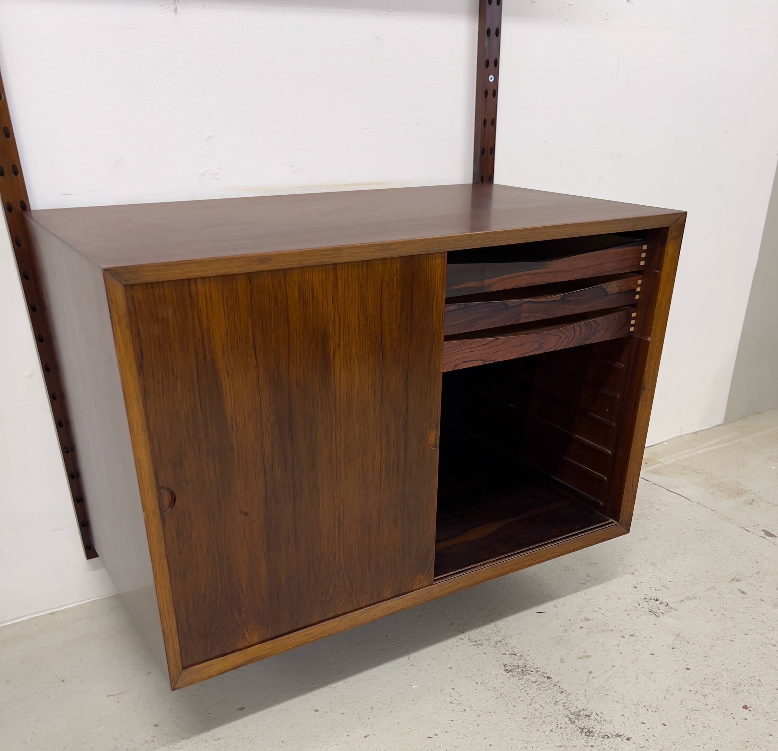 Poul Cadovius Modular Royal System by CADO, 1960s.