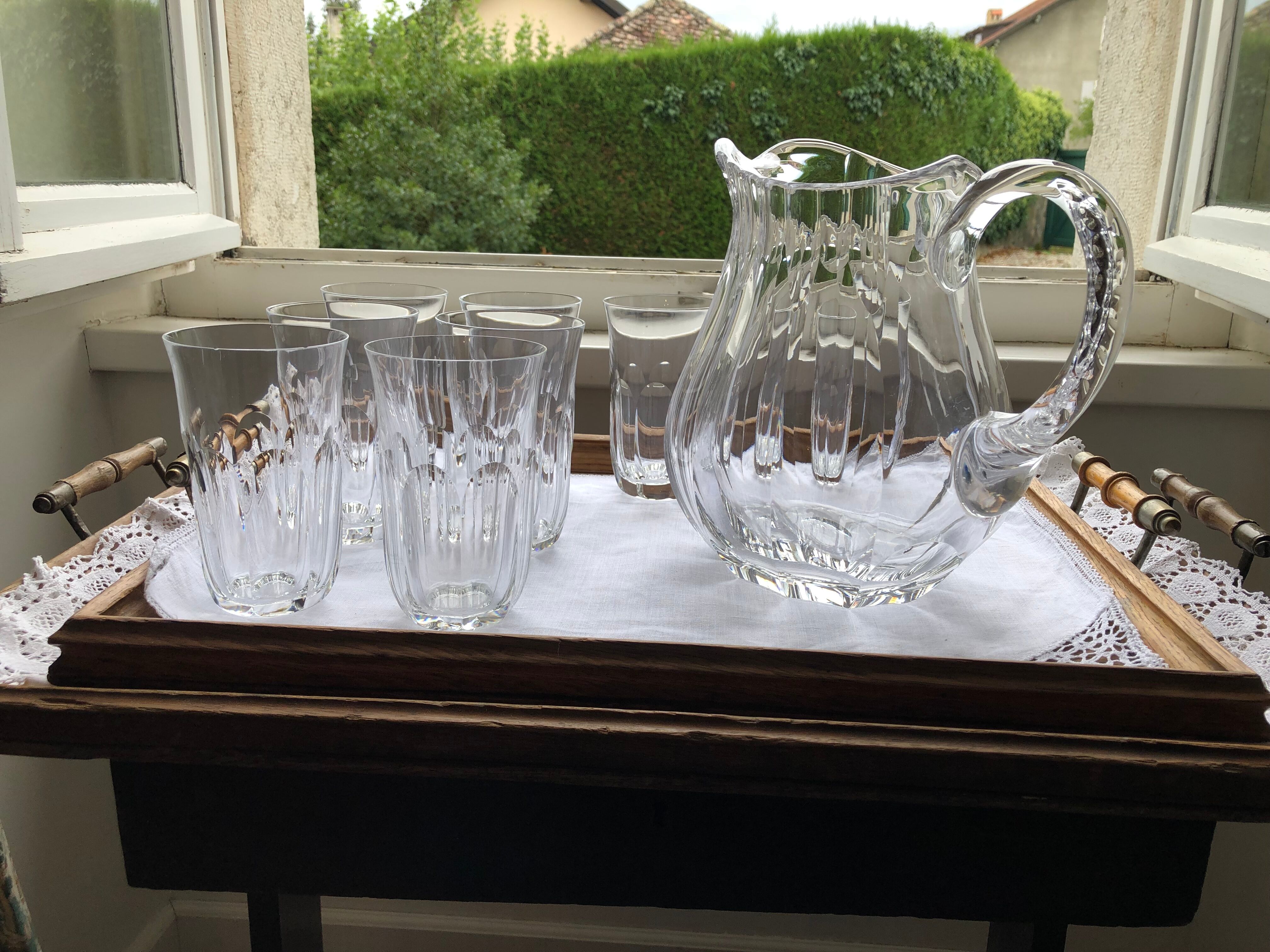 Service of crystal glasses from Wien brand Josephinehütte