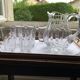 Service of crystal glasses from Wien brand Josephinehütte