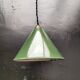 Suspension cone enamelled sheet metal