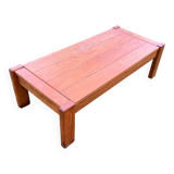 vintage coffee table solid elm