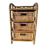 Rattan chest of drawers 3 drawers