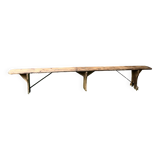 Wooden bench