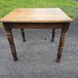 Old cherry wood desk table