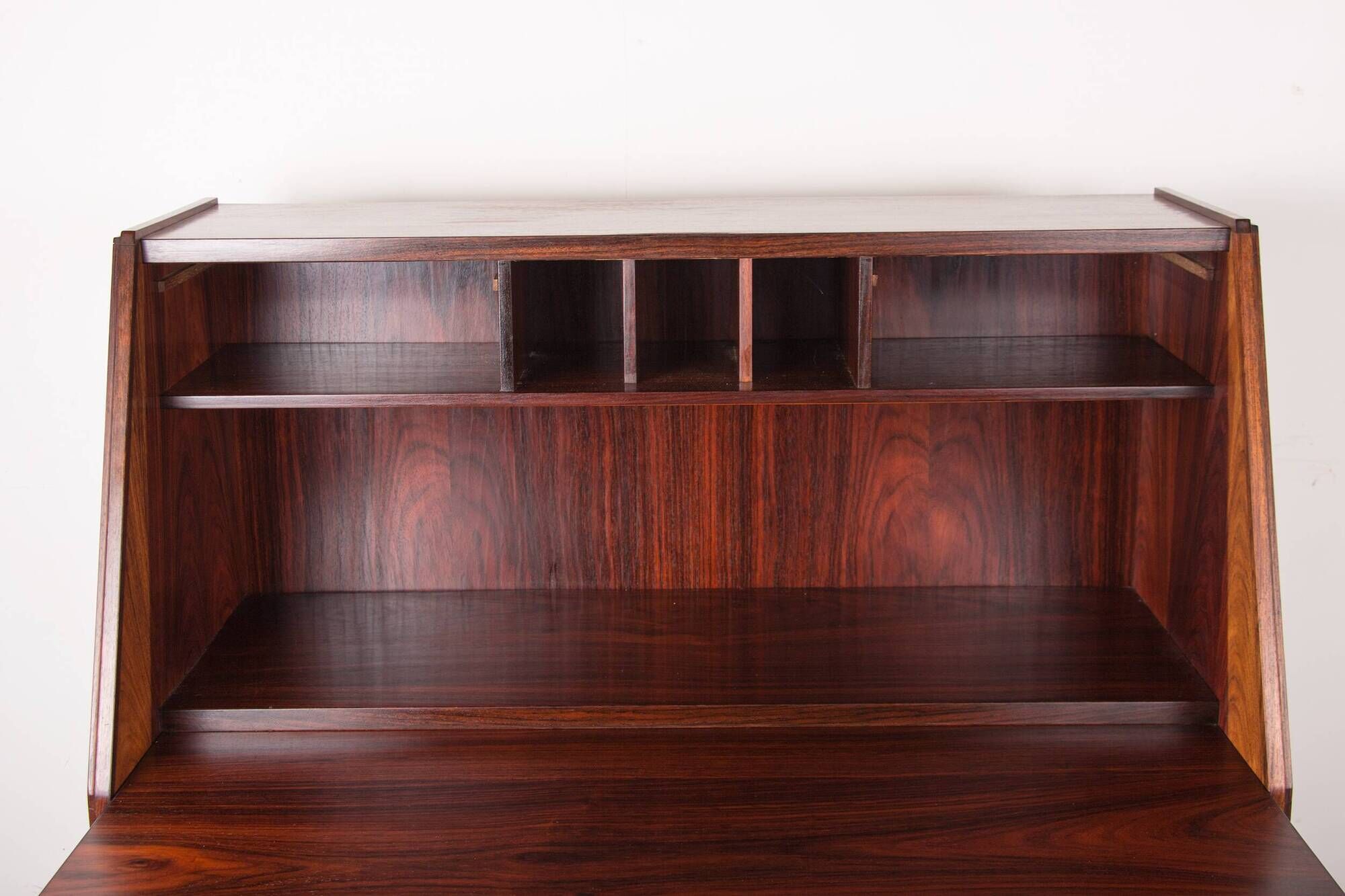 Secretary, desk, Danish in Rio rosewood by Dyrlund 1960.