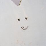 Desvres earthenware wall vase - Three Leaf Clover - period: 20th Century