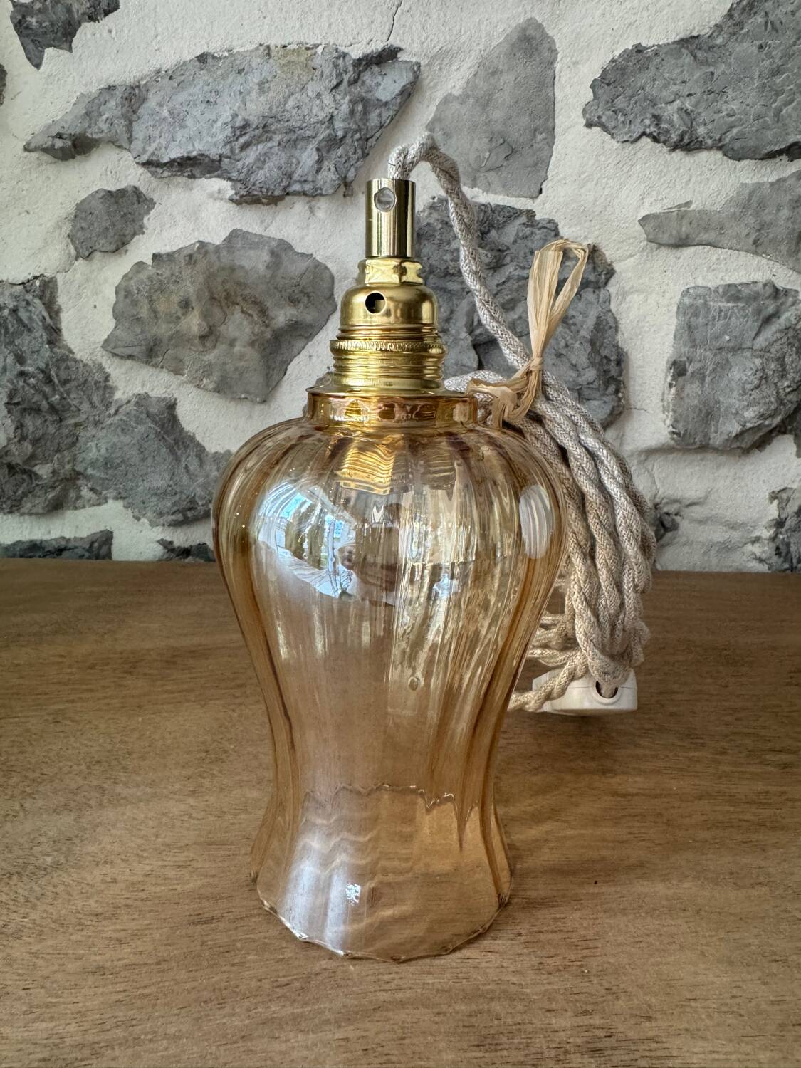 Vintage portable lamp