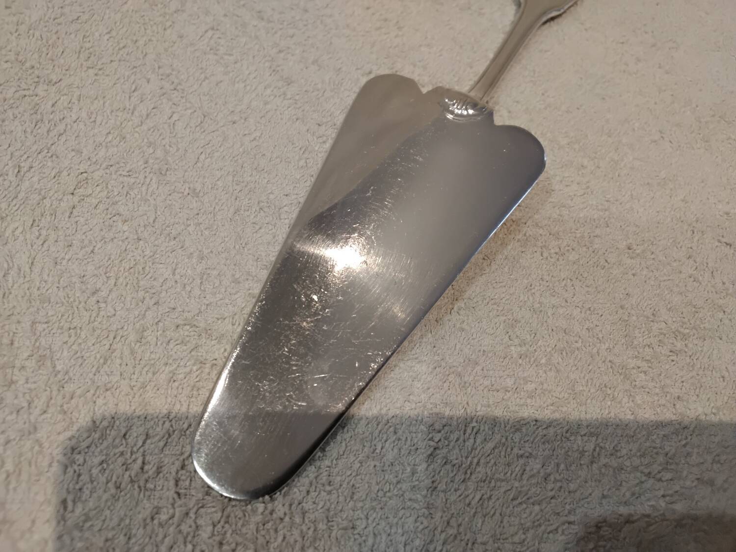 Christofle Vendome silver plated pie server