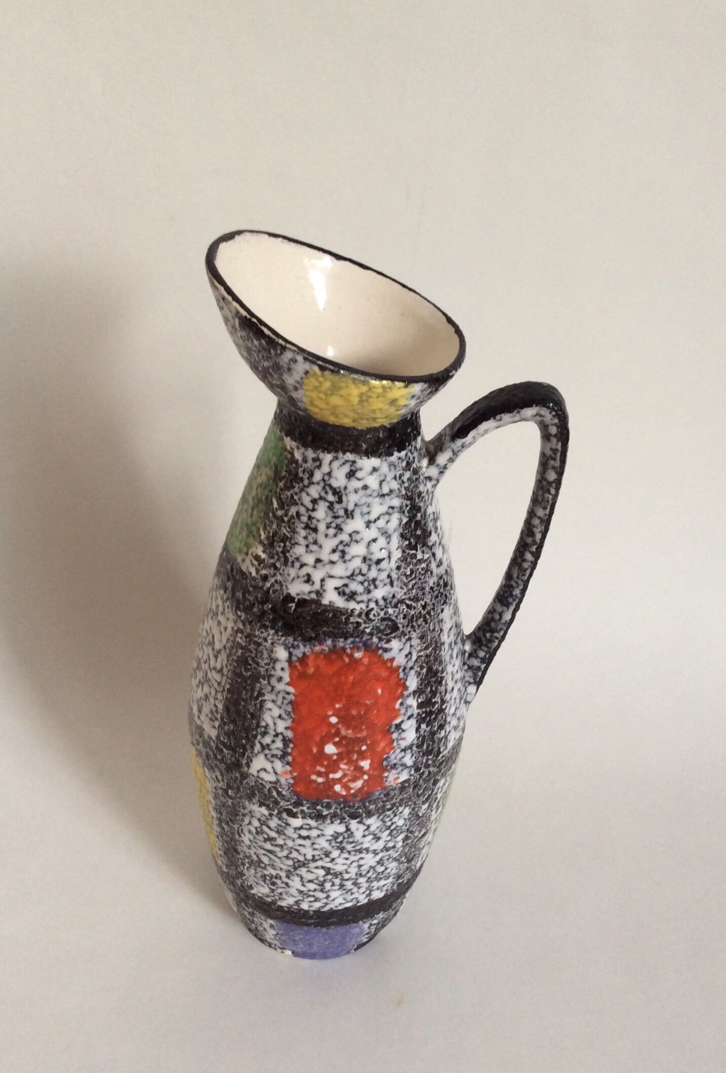 Pitcher ceramic pitcher West Germany 60 years