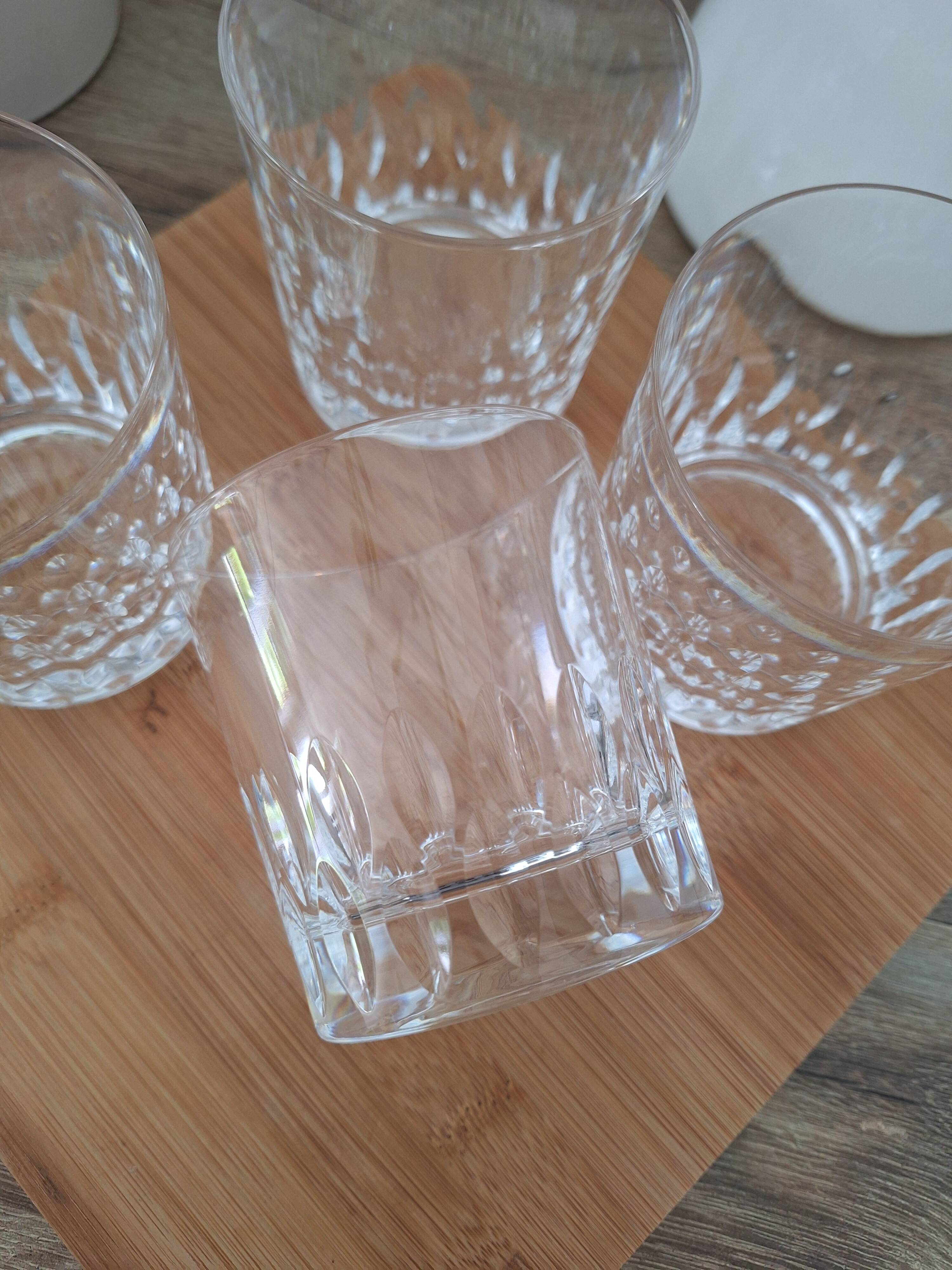 Verres à eau ou à whisky en cristal