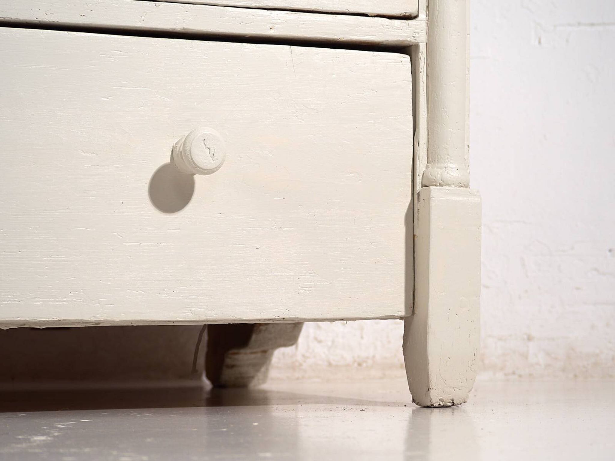 Commode ancienne blanche (vers 1920) #53