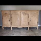 Rustic airbrushed oak sideboard