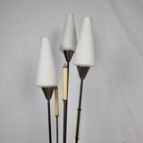 Vintage French 1950's Tripod Floor Lamp, Plant Stand