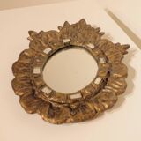 Lead mirror by Irena Jaworska, 1960s