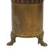 Unique XL Artillery Shell Umbrella Stand – WWI Trench Art (1915) – Lion Hea