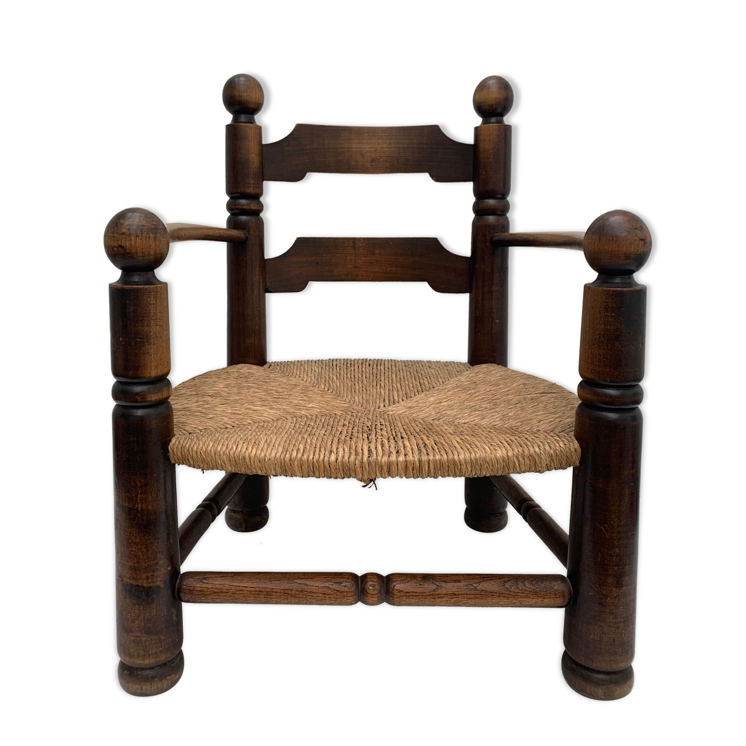 Brutalist mulched armchair 1940