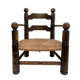 Brutalist mulched armchair 1940