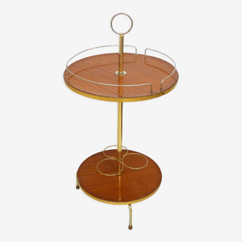 Round bar pedestal table 1970s