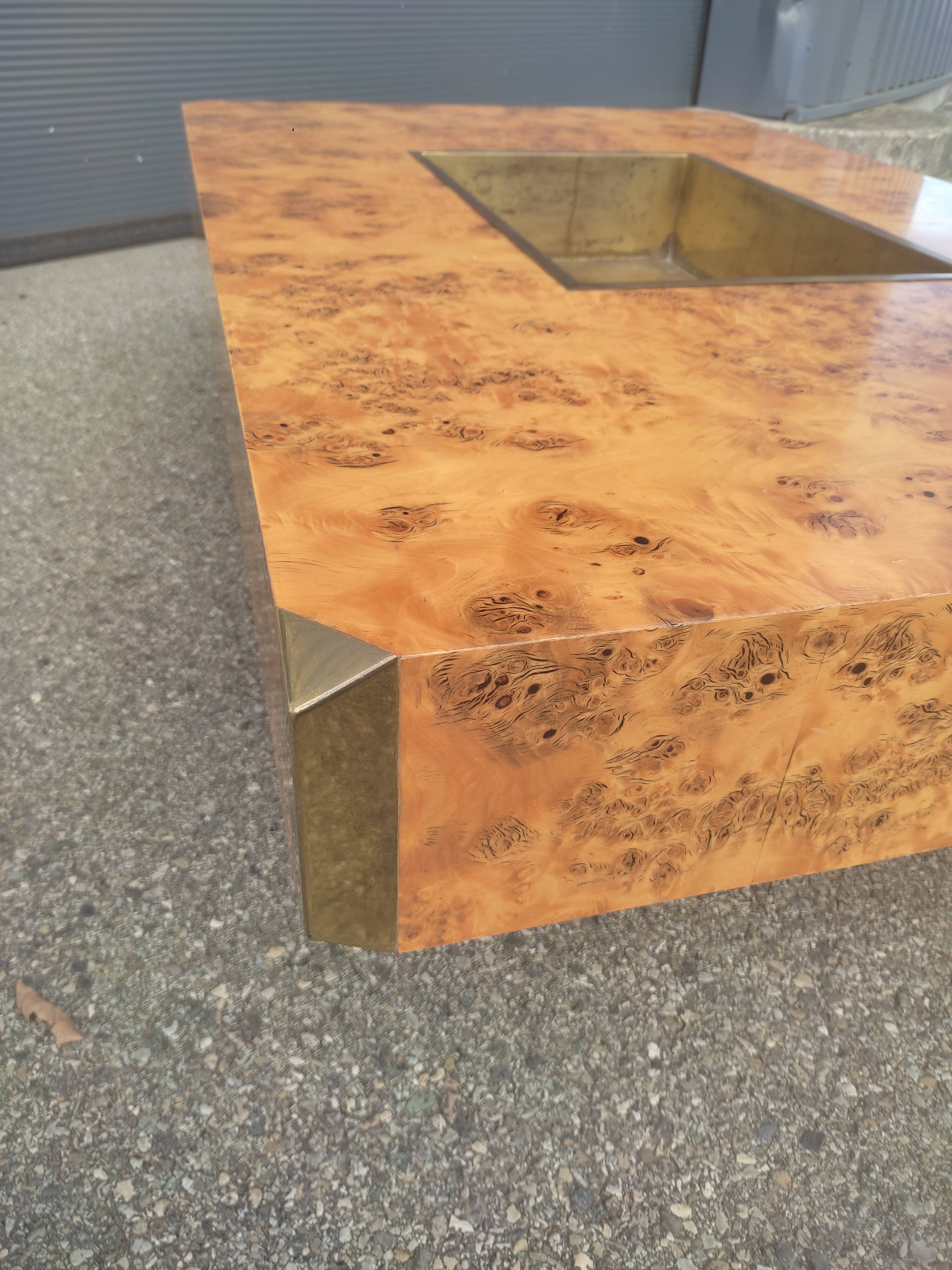 Willy Rizzo coffee table Alvéo model