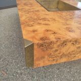 Table basse Willy Rizzo modèle Alvéo