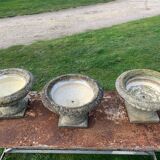 3 Medici vases in reconstructed stone