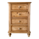 English chest of drawers in pine