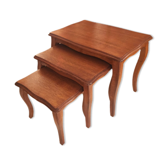 Wooden trundle tables
