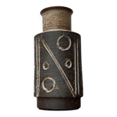 Mid-Century Danish Studio Pottery Vase from Lovemose Denmark, 1960s