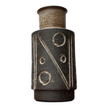 Mid-Century Danish Studio Pottery Vase from Lovemose Denmark, 1960s