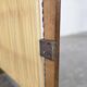 Vintage deep wooden display cabinet / mini cabinet