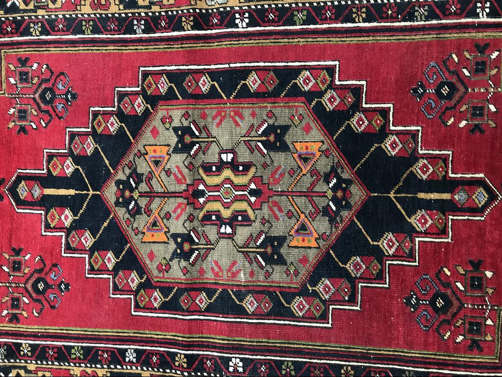 Oriental Turkey Anatolia rug handmade 121x248cm