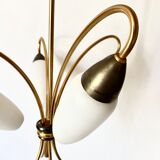 4-light chandelier from the 50s/60s