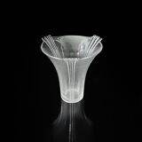 Vase à fleurs de style Art déco - années 1980