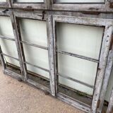 Pair of factory window frames