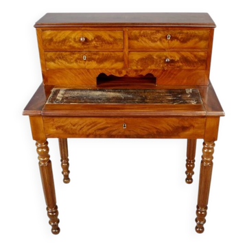 Louis Philippe Desk, Small Model, Mahogany