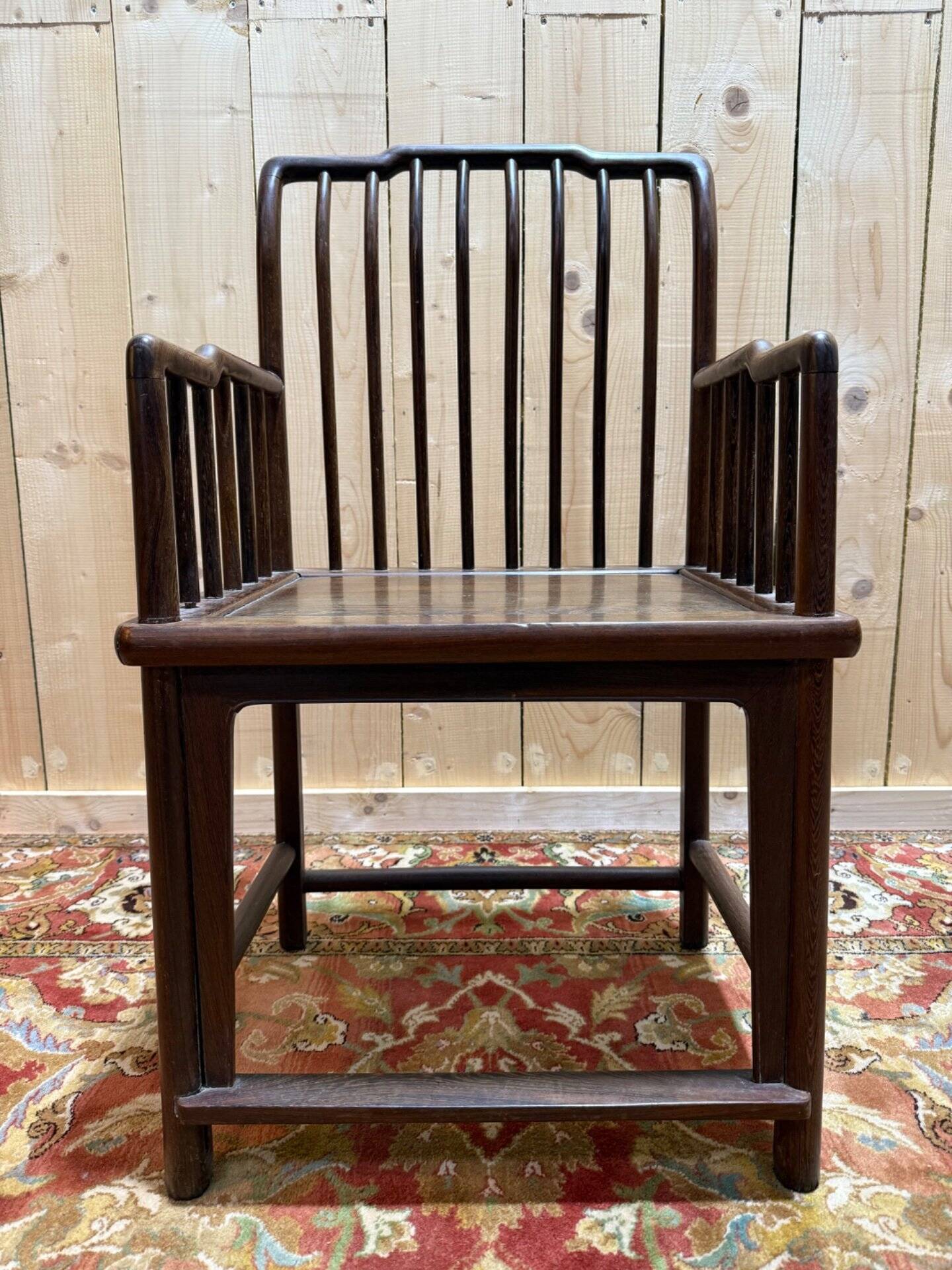 Chinese armchair in huanghuali rosewood