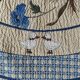Round tablecloth flowers and geese 170 cm