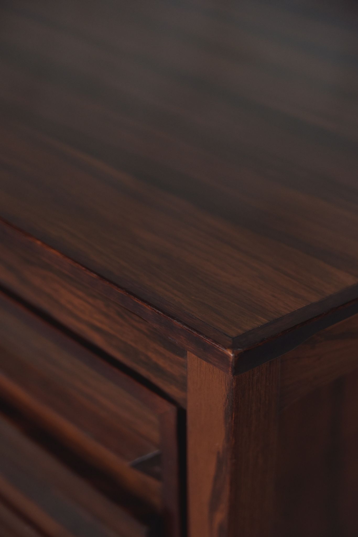 Executive rosewood Norwegian desk by Torbjørn Afdal for Haug Snekkeri AS Bruksbo, 1960s