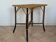 Table en bois et rotin 1920