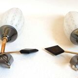 Pair of 1960s wall sconces