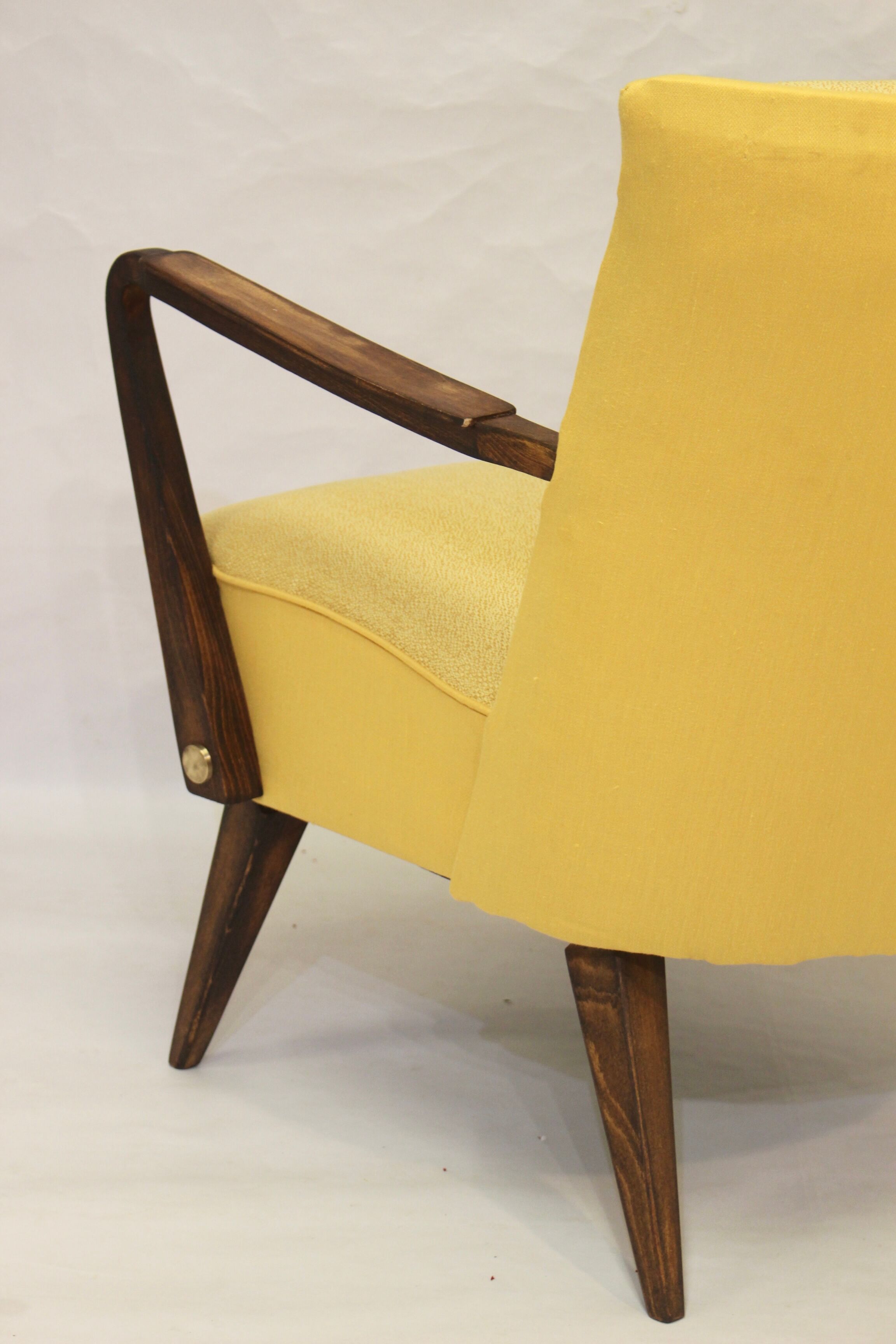 Fauteuil vintage année 50 restauré