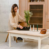 Table basse de ferme