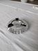 Crystal and pewter ashtray