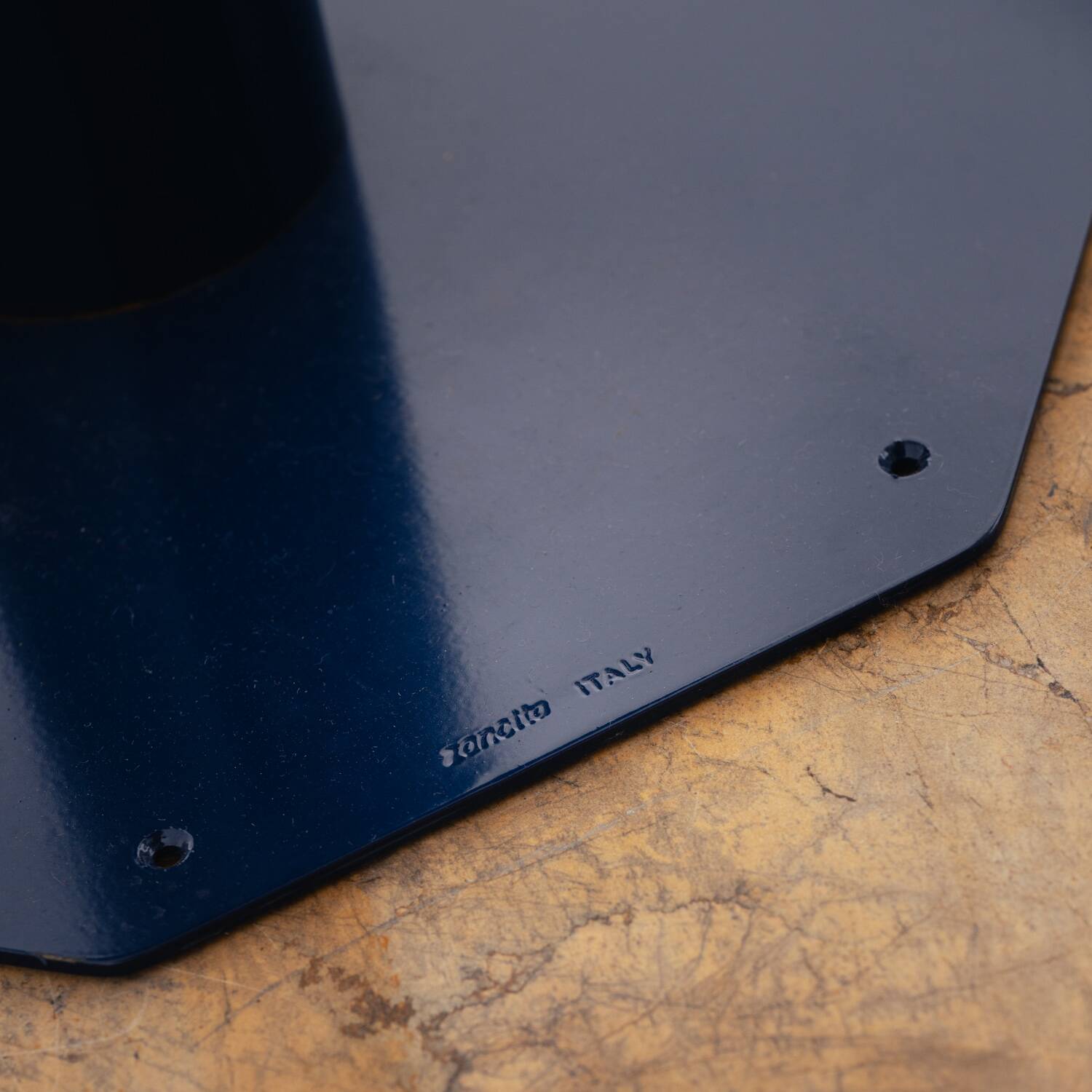 Xxl Drench marble Zanotta postmodern dining table