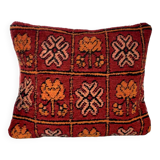 Red Moroccan ethnic cushion