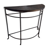 Half-moon console