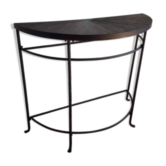 Half-moon console