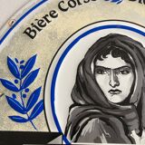 Plaque en tôle bière Colomba