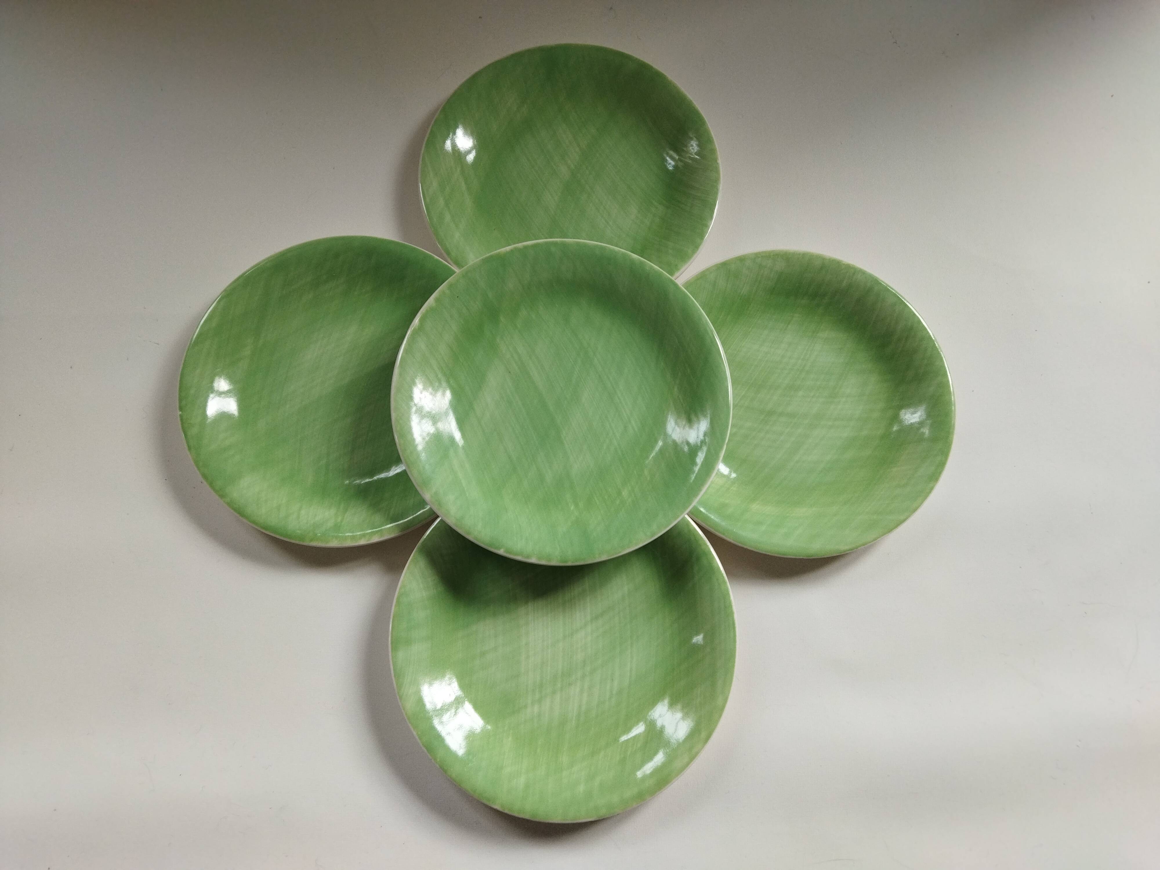 5 dessert plates Salins Mistral